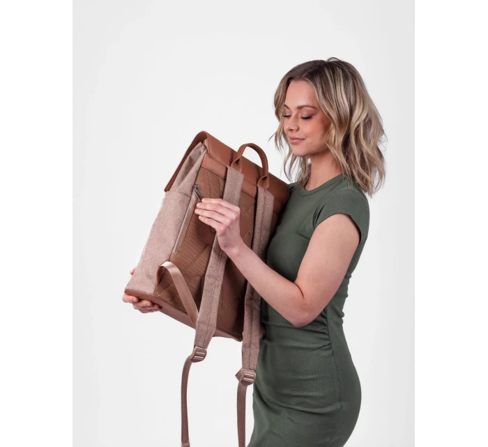 Dámský batoh Vuch Gioia Big Brown Dámský batoh Vuch Gioia Big Brown