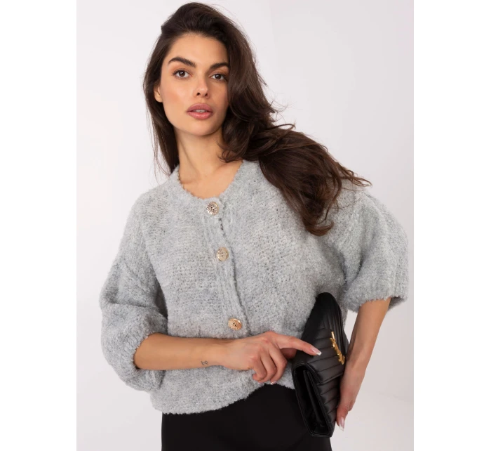 Dámský svetr IT SW 72987.00 Světle šedá - FPrice