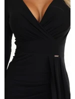Dámské šaty model 22020906 Černá - numoco Dámské šaty model 22020906 Černá - numoco
