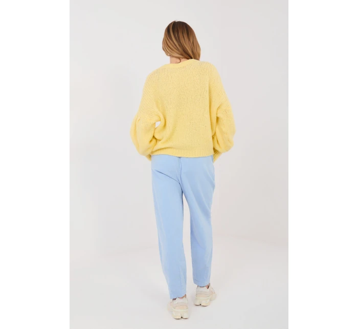 Kordové kalhoty model 224381 Italy Moda