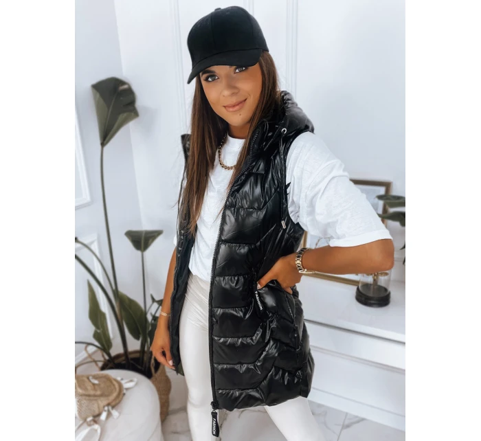 Dámská vesta černá Dstreet model 21964508 - FashionStreet Dámská vesta černá Dstreet model 21964508 - FashionStreet