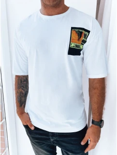 Pánské tričko s potiskem bílé Dstreet model 21969581 - FashionStreet