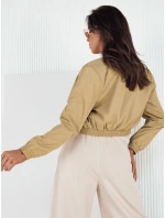 Dámská přechodná bunda bomber KADYS khaki FashionStreet TY4187 Dámská přechodná bunda bomber KADYS khaki FashionStreet TY4187