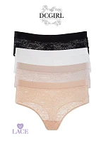 Brazilské plavky A'12 model 22250525 - DC Girl Brazilské plavky A'12 model 22250525 - DC Girl