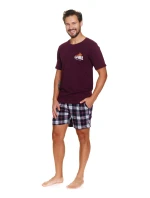 Pánské pyžamo model 21044194 wine - Doctornap
