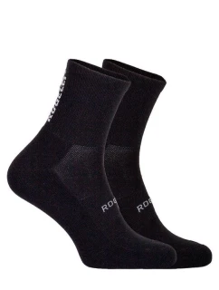 Rogelli ponožky model 21839956 2 pack black M 36-39