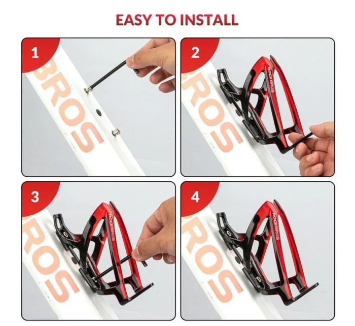 Bidonový koš Rockbros model FK338 černý