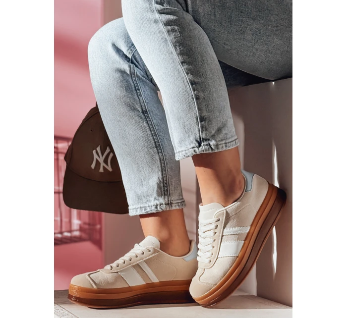 Dámské sportovní tenisky RUNTAG beige FashionStreet ZY0662