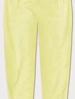 Tenké citronové tepláky (CK03-33)