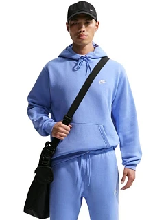 Pánská mikina Nike Club BB, modrá, FN3859 494, velikost XL