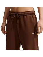 Dámské kalhoty Studio Fleece Medium hnědé, dámské model 22340087 - NIKE Dámské kalhoty Studio Fleece Medium hnědé, dámské model 22340087 - NIKE