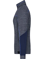 JN Dámská pletená fleecová bunda 02. navy model 22532554 - Daiber JN Dámská pletená fleecová bunda 02. navy model 22532554 - Daiber