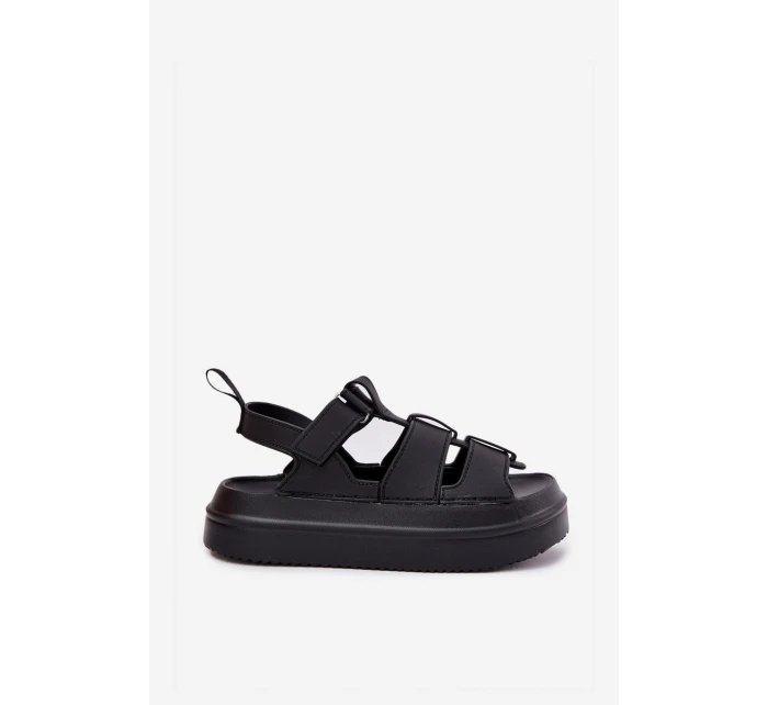 Dámské Sandály Na Platformě Černé model 21696282 - Boto