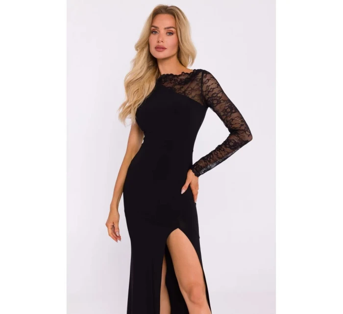 Dámské šaty model 21877945 Černá - Moe Dámské šaty model 21877945 Černá - Moe