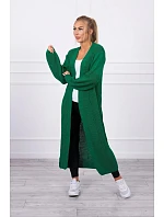 Zelený dlouhý svetr S2019-2 - Kesi Zelený dlouhý svetr S2019-2 - Kesi