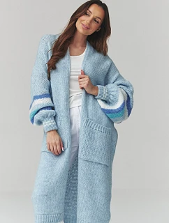 Svetr na zapínání  model 226867 Makadamia