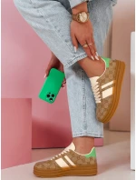 Dámské tenisky MOTIONA khaki FashionStreet ZY0902