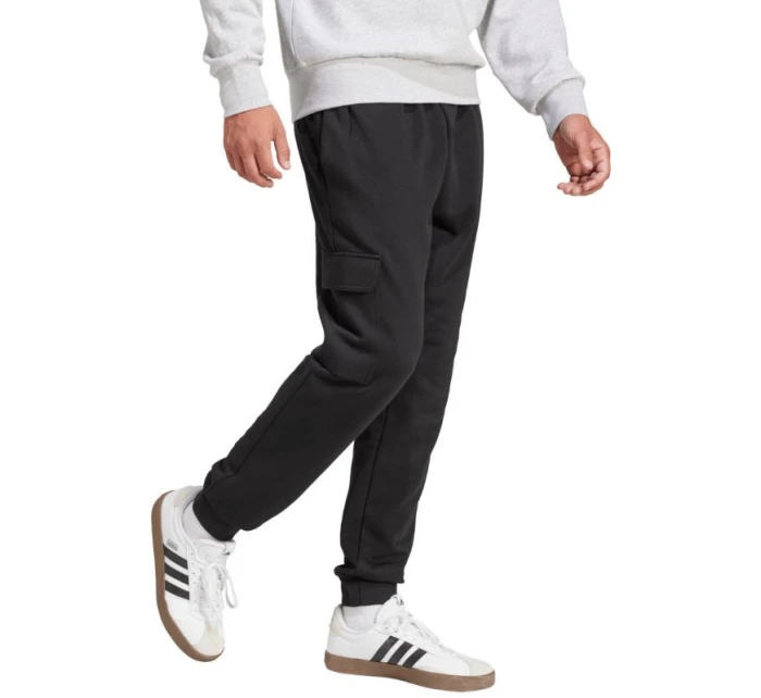 Pánské kalhoty Essentials Fleece Cargo black model 21465419 - ADIDAS