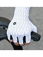 model 22083584 cyklistické rukavice velikost: L bíločerné - Rockbros