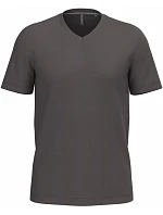 Kariban K 357 Pánské tričko s výstřihem do V 20.K357 dark grey