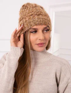 Dámská čepice  hnědá model 18751429 - K-Fashion