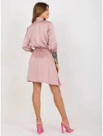 Dámské šaty LK SK model 18257723 růžové - FPrice Dámské šaty LK SK model 18257723 růžové - FPrice