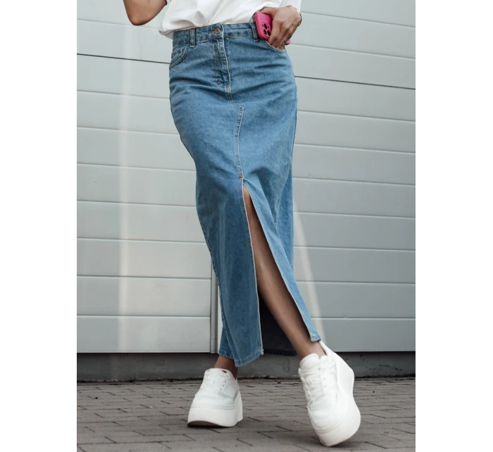 Modrá džínová sukně VIRTON FashionStreet CY0465