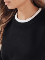 Dámský základní svetr černý Dstreet model 21990972 - FashionStreet