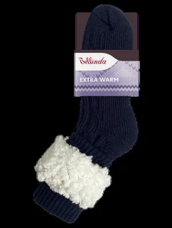 Extrémně teplé ponožky EXTRA WARM SOCKS - BELLINDA - tmavě modrá