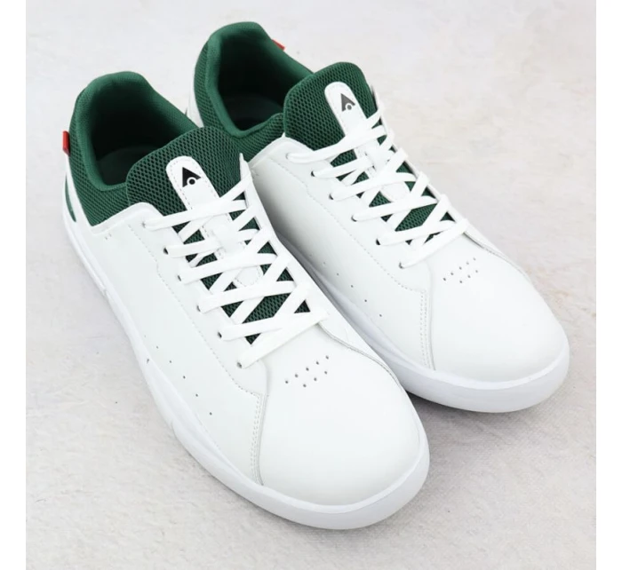 McArthur MC19 pánská bílá kožená sportovní polobotka