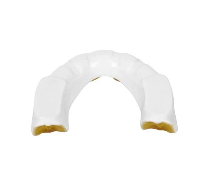 Gelový chránič zubů + krabička - bílá a zlatá | GelTech Gelový chránič zubů + krabička - bílá a zlatá | GelTech