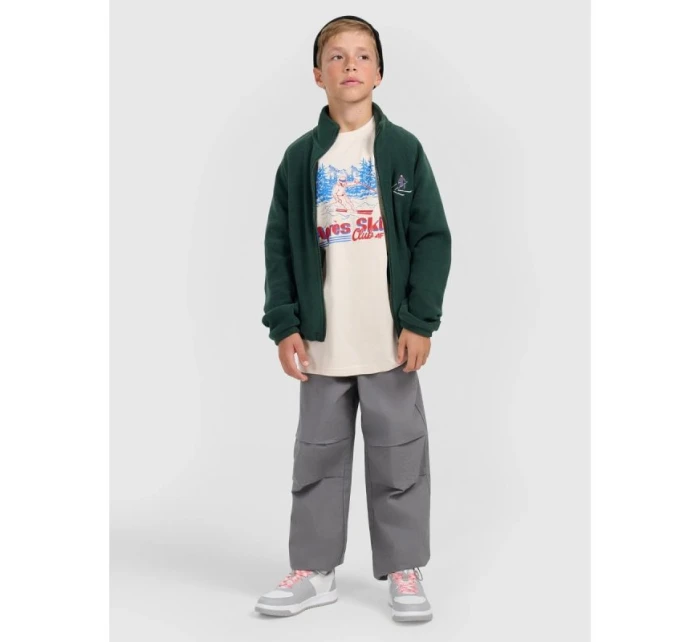 4FHřejivý fleece se stojáčkem chlapecký 4F 4F4FJRAW25TFLEM438-40S 4FHřejivý fleece se stojáčkem chlapecký 4F 4F4FJRAW25TFLEM438-40S