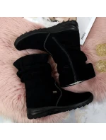 W zateplené kožené boty model 20469716 - Rieker