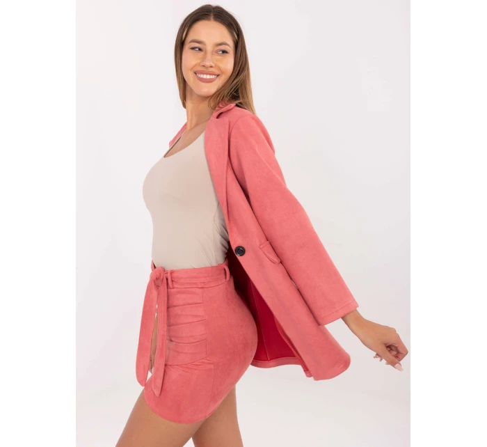 Sukně DHJ SD model 17195196 korál - FPrice