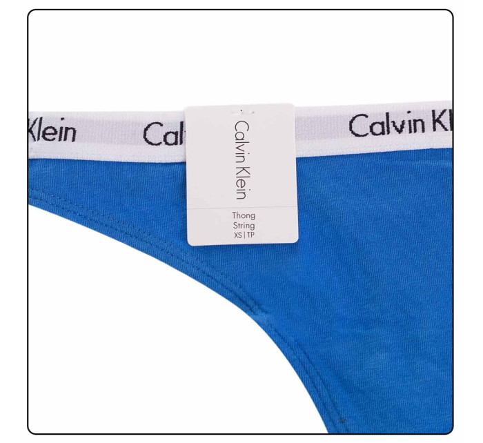Calvin Klein Tanga 0000D1617E2NU Modrá
