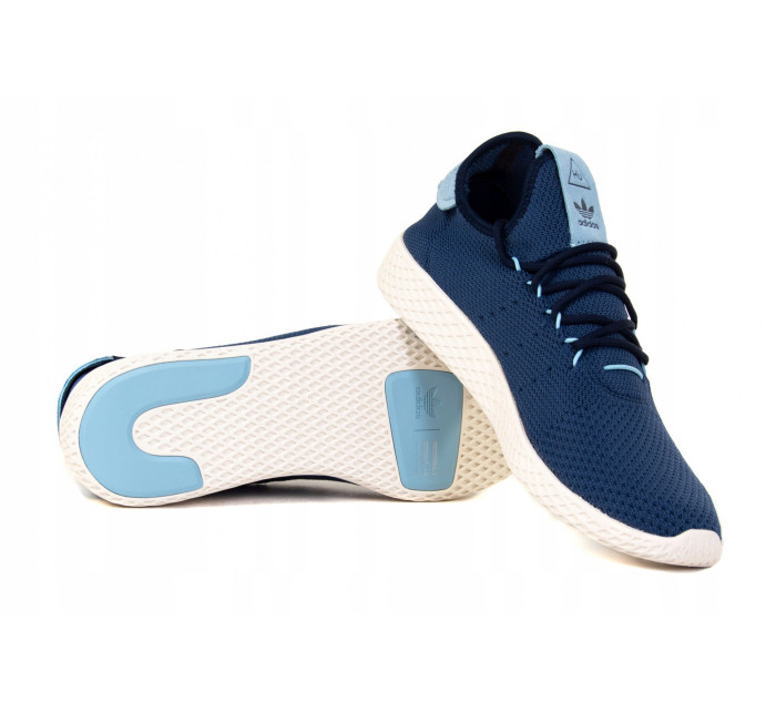 Pánské sportovní boty PW Tennis HU GZ9531 Tmavě modrá s bílou - Adidas
