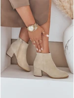 Dámské béžové kozačky LORNE FashionStreet ZY0433