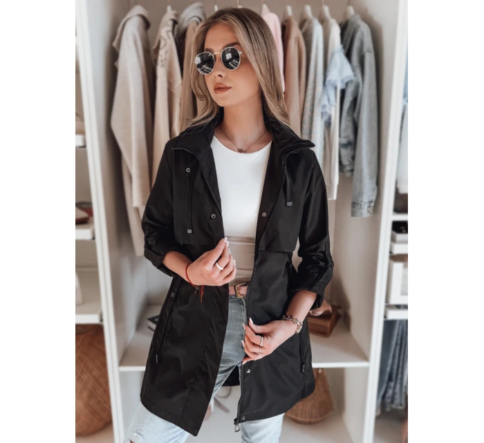Dámská přechodná bunda parka STYLINA černá FashionStreet TY4788