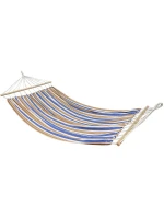 ZAHRADNÍ HAMMAK 1 OSOBA 200x100 cm s tyčí 1052182