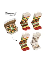 Rainbow Socks Pizza 4 páry model 21606750 - ZOOKSY/RAINBOW SOCKS Rainbow Socks Pizza 4 páry model 21606750 - ZOOKSY/RAINBOW SOCKS