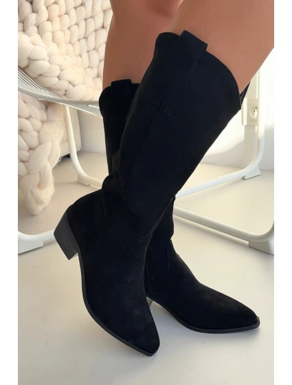 Kozačky Kovbojky Dámské Černé model 21821849 - Boto
