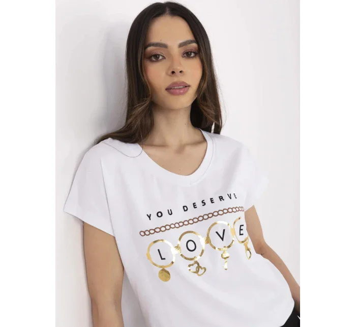 T shirt CLM TS model 21094446 biały - FPrice