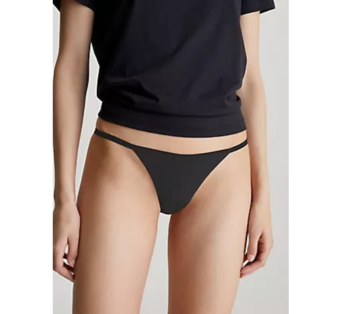 Spodní prádlo Dámské kalhotky STRING BIKINI 000QD5170EUB1 - Calvin Klein