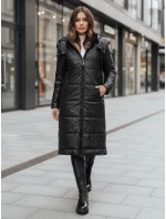 Dámská přechodná bunda ORVITA prošívaná s kapucí černá FashionStreet TY5024z Dámská přechodná bunda ORVITA prošívaná s kapucí černá FashionStreet TY5024z