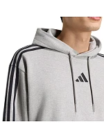 Pánská mikina adidas Essentials 3-Stripes French Terry Hoodie, šedá, KY4202 Pánská mikina adidas Essentials 3-Stripes French Terry Hoodie, šedá, KY4202