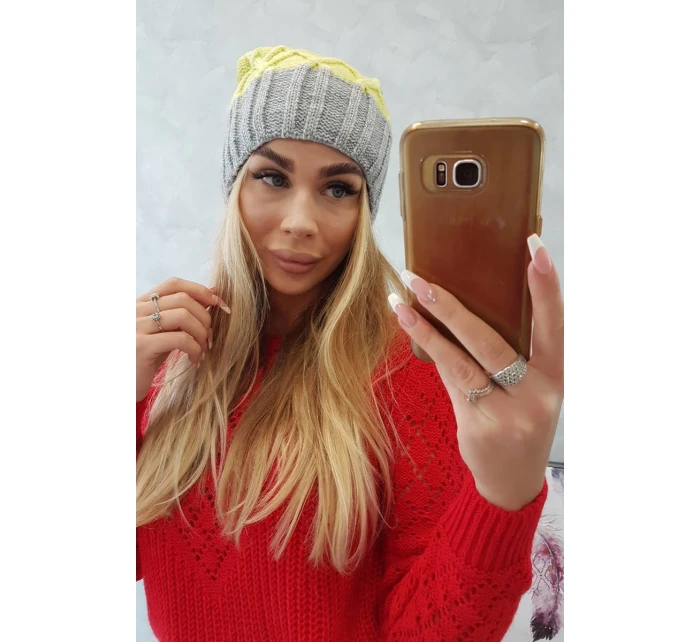 Milano fleecová čepice K203 model 18749971 - K-Fashion Milano fleecová čepice K203 model 18749971 - K-Fashion