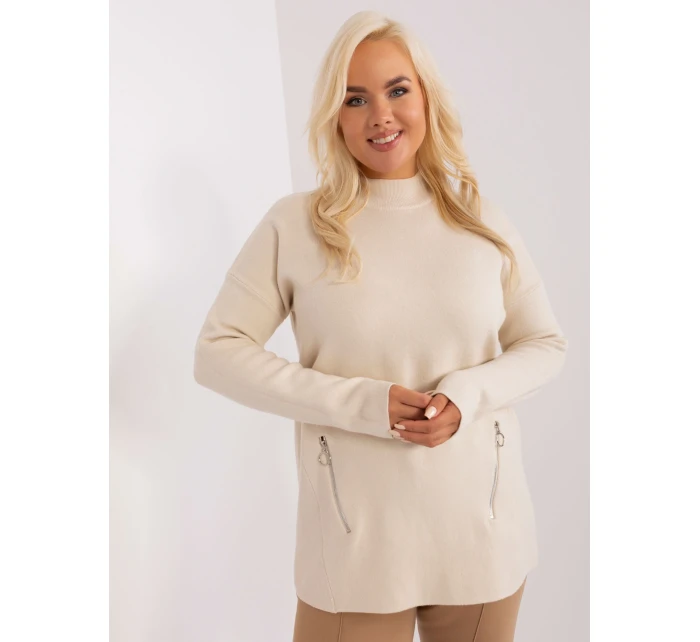 PM SW PM717 Svetr.20 světle béžová