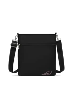 Dámská crossbody kabelka na kočárek Vuch Amma Flowers Black Dámská crossbody kabelka na kočárek Vuch Amma Flowers Black
