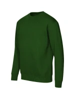 Crew mikina unisex lahvově zelená