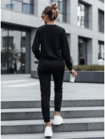MILIAN dámská tepláková souprava černá FashionStreet AY0818 MILIAN dámská tepláková souprava černá FashionStreet AY0818
